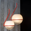 GobekUsa Glass Globe Pendant Lamp for Bedroom Living Room Kitchen Island