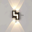 GobekUsa IP65 LED Wall Lamp for Indoor/Outdoor Waterproof Garden Lighting