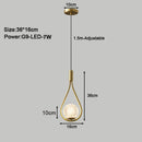 GobekUsa LED Pendant Lights with G9 Bulb for Indoor Chandelier