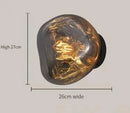 GobekUsa Lava Glass Wall Lamp: Nordic Design for Home Decor, Living Room, Bedroom