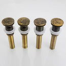 GobekUsa Antique Brass Vessel Sink Drain - Bathroom Accessory
