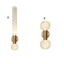 GobekUsa LED Glass Wall Sconces for Home Decor and Lighting in Gold