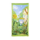 GobekUsa Kids Cartoon Cat Bath Towel - Soft Cotton Velour Terry - 60*120 - Perfect for Bathroom and Beach