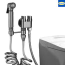 GobekUsa High Pressure Bidet Sprayer Set - Toilet Hygienic Shower Bathroom Accessories