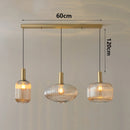 Modern Ring Glass Pendant Light