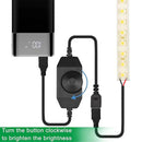 GobekUsa LED Strip Lights Dimmer Switch USB Cable with Rotary/Touch Controller