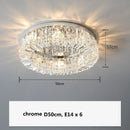 GobekUsa Gold Crystal Pendant Chandelier for Modern Dining Room Lighting