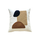 GobekUsa Abstract Art Line Cushion Cover Plush Embroidered Pillowcase