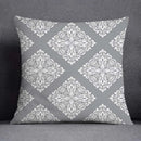 GobekUsa Geometric Floral Print Lumbar Pillow Case 45X45cm Sofa Cushion Cover