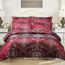GobekUsa Jacquard Luxury Bedding Set - King Size Duvet Cover & Bed Quilts - High Quality Home Textile