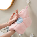 GobekUsa Coral Fleece Hand Towels: Thick, Breathable, Super Absorbent Dishcloth for Kitchen & Bathroom
