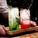 GobekUsa Can-Shaped Aesthetic Drinking Glasses Set with Lid and Straw