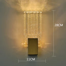 GobekUsa Bubble Crystal LED Wall Sconces for Bathroom Dresser Living Room Bedroom Mirrors