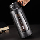 GobekUsa Double-layer Insulated Glass Water Cup | Large-capacity Heat-resistant Tea Cup