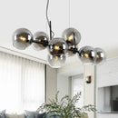 GobekUsa Glass Ball Pendant Lights for Dining Living Room Kitchen