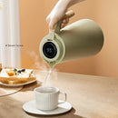 GobekUsa Insulation Kettle: Large Capacity Thermos Bottle with One-Key Temperature Display.