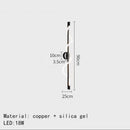 GobekUsa Dimming Wall Lights in Gold, Black, or Copper for Living Room and Bedroom