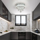 GobekUsa Crystal LED Ceiling Chandelier for Luxury Living Room Decor
