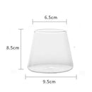 GobekUsa Clear Glass Water Cup Coffee Mug Juice Drink Bottle Kitchen Tableware