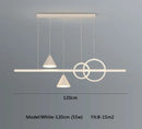 GobekUsa LED Pendant Light: Modern Minimalist Chandelier for Dining Room, Living Room, Kitchen, Bedroom