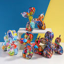 GobekUsa Balloon Dog Sculpture: Pop Art Decorative Figure for Home - Animal Statue