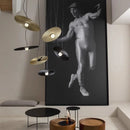 GobekUsa Boomerang Wood Chandeliers - Nordic Wabi Sabi Wind Art LED Pendant Lamps