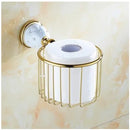 GobekUsa Bathroom Hardware Set: Toilet Paper, Roll Holder, Brush Holder, Coat Hook