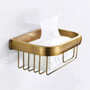 GobekUsa Antique Bronze Bathroom Accessory Set: Shelf, Towel Rack, Holder, Brush, Hanger, Hook