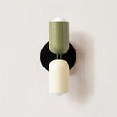 GobekUsa Cream Double Head Wall Lamp: Nordic Medieval Design for Bedroom, Children's Room, Study