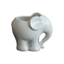 GobekUsa Elephant Succulent Planter Ceramic Vase Cute Flowerpot Decor Pot