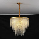 GobekUsa Crystal Chandelier: 2024 Post-Modern Living Room Lighting