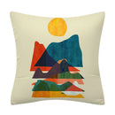 GobekUsa Geometry Pattern Cushion Cover Polyester Cotton Sofa Pillowcase Home Decor