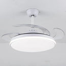 GobekUsa Ceiling Fans Light LED Remote Control DC Motor 36-48 Inch Cooling Summer Winter 110-220V