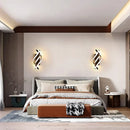 GobekUsa LED Wall Lamps Black White Light for Indoor Living Bedroom, Modern Design