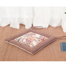 GobekUsa Linen Seat Cushion: Comfortable Non-slip Chair Pad with Strap