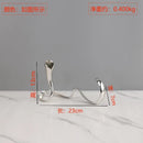 GobekUsa Geometric Gold Candlestick Holder Centerpiece