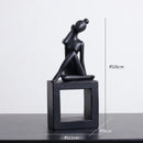Abstract Figures Sculpture Modern Minimalism Decor Room Crafts GobekUsa Aesthetics