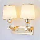 GobekUsa Crystal Bedside Wall Sconce - Modern Minimalist LED Wall Light Fixtures