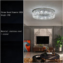 GobekUsa Crystal LED Ceiling Lamp for Chic Living, Bedroom, and Dining Room