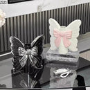 GobekUsa Butterfly Ceramic Vase Flower Pots Modern Aesthetic Room Decor