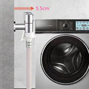 GobekUsa Brass Wall Mounted Bidet Faucet Set with Double Use, Limited Space Angle Valve