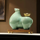 GobekUsa Horse Sculpture Figurine for Home Decor & Tabletop Ornament