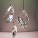 GobekUsa Crystal Branch Pendant Chandelier for Indoor Decoration Luminaria Fixtures