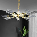 GobekUsa Leaf-Shaped Pendant Lights for Bedroom, Living Room, and Restaurant