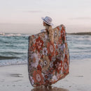 GobekUsa Bohemian Floral Leisure Blanket