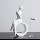 Abstract Figures Sculpture Modern Minimalism Decor Room Crafts GobekUsa Aesthetics