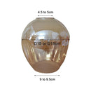 GobekUsa Glass Shade Replacement for DNA Magic Bean Lights | 4.5cm Fitter E27 Lamp Cover