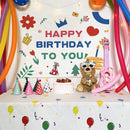 GobekUsa Birthday Wall Tapestry Decoration Party Bedroom Hanging Cloth