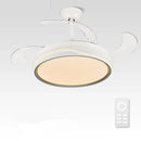 GobekUsa Ceiling Fan Light Remote Control LED Lamp for Bedroom, Dining Room Home Appliance