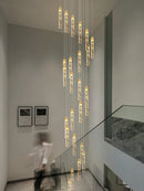 GobekUsa High-ceiling Room Pendant Lights Adjustable Luxury Fixture